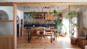 リノベーション | 造作キッチン | ダイニングテーブル | テーブル | 山形・仙台を中心にオリジナル家具・オーダー家具、インテリアのデザイン・製作・納品をおこなっています。おしゃれ。